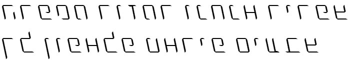 X_Dlilah Thin Italic Hebrew Font