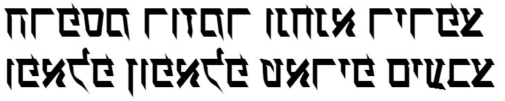X_Ilanit Bold Hebrew Font