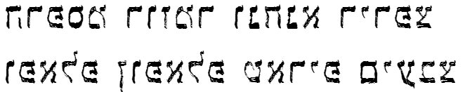 X_Latet Hebrew Font