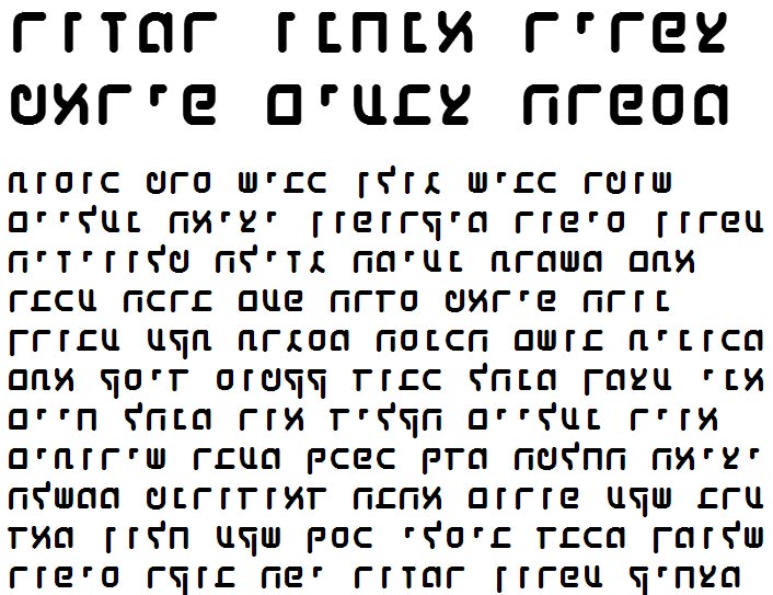 X_Shaliah Sans Black Hebrew Font