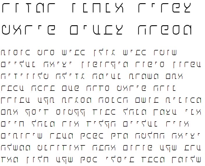 X_Shaliah Sans Hebrew Font