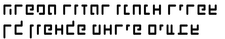 X_Shimshon Agol Hebrew Font