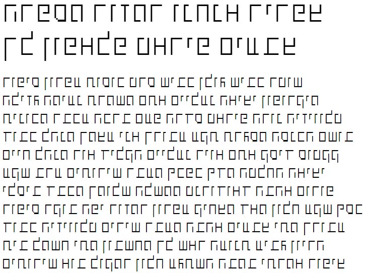 X_Shimshon Thin Hebrew Font